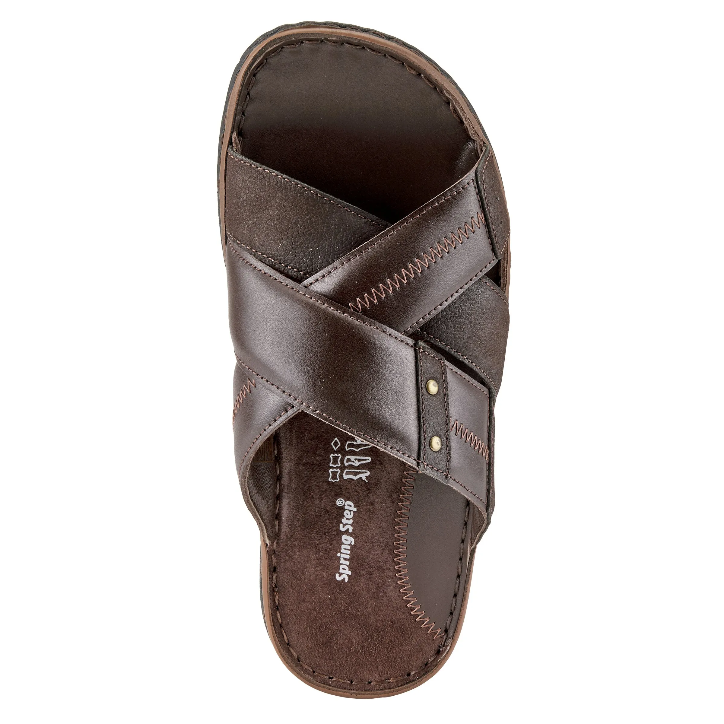 SPRING STEP MEN KAMAR SLIDE SANDALS