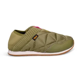 Teva Re Ember Moc Olive Shoes - Women's