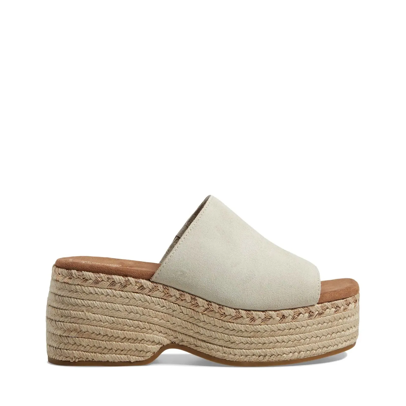 Toms Laila Mule 10020747 (Fog Suede)