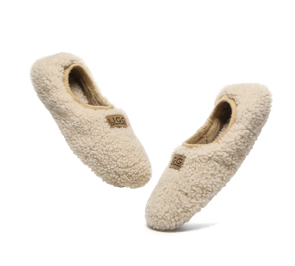 UGG Australian Shepherd Women Curly Wool Slippers Lucina