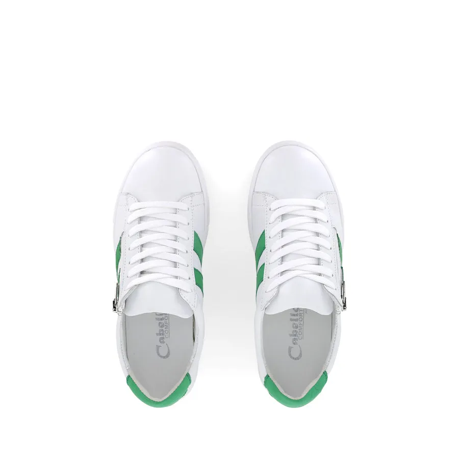 ULTIMATE - WHITE/APPLE LEATHER