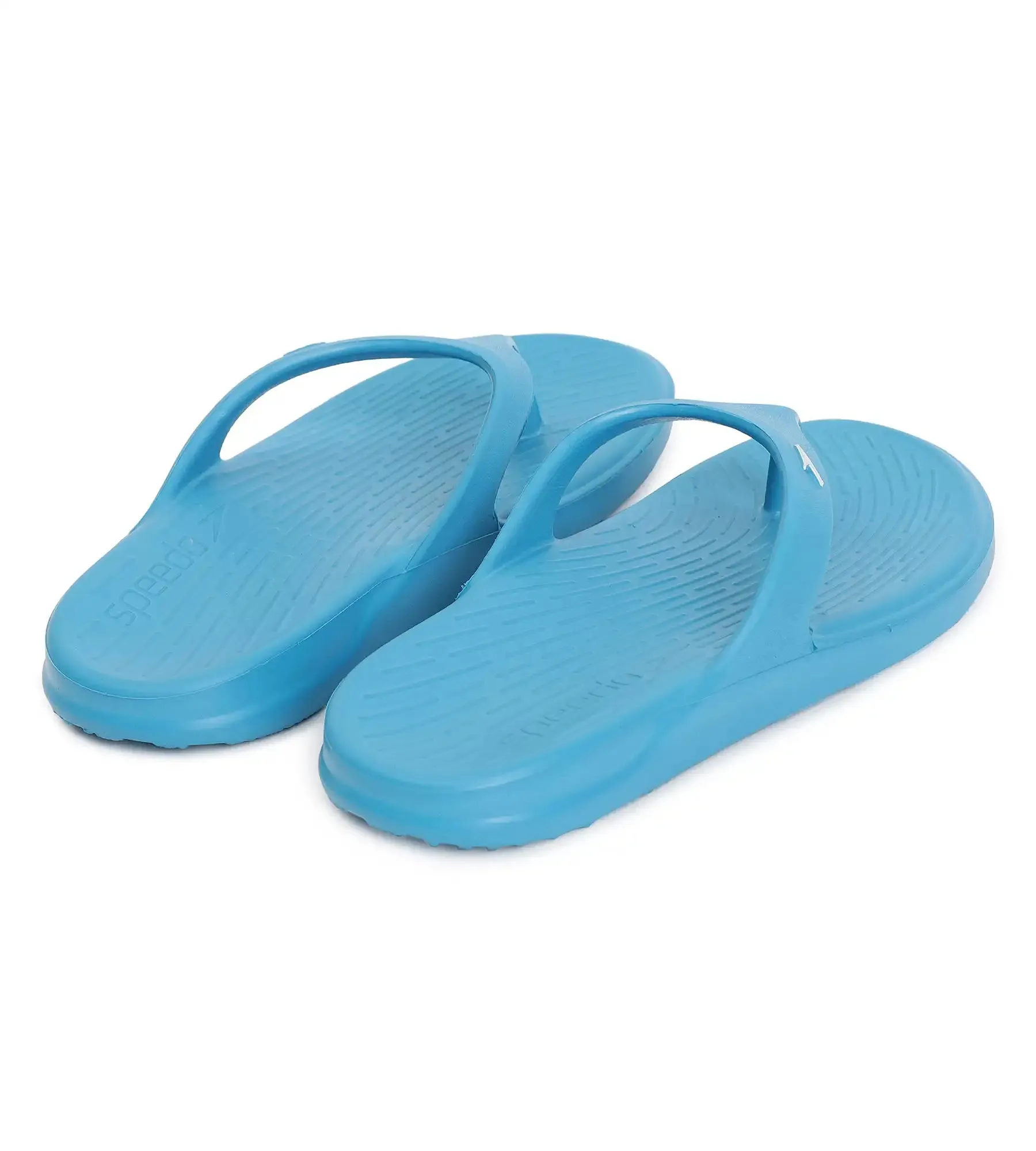 Unisex Junior's Single Colour Flip Flops - Bolt & White