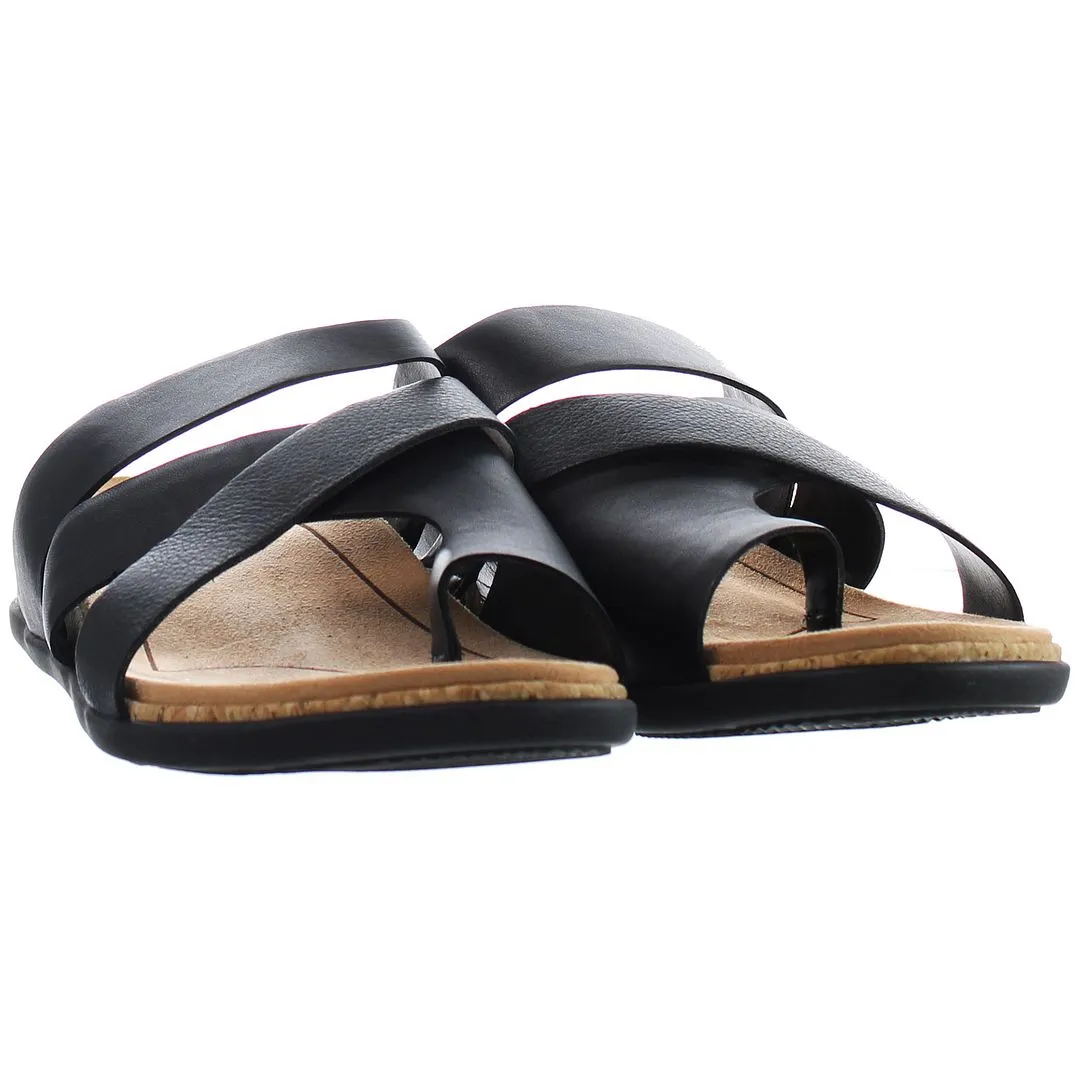 Vionic Luelle Black Womens Flip-Flops