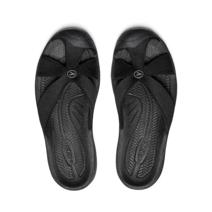 Women's Bali Slide Sandal  |  Black/Steel Grey